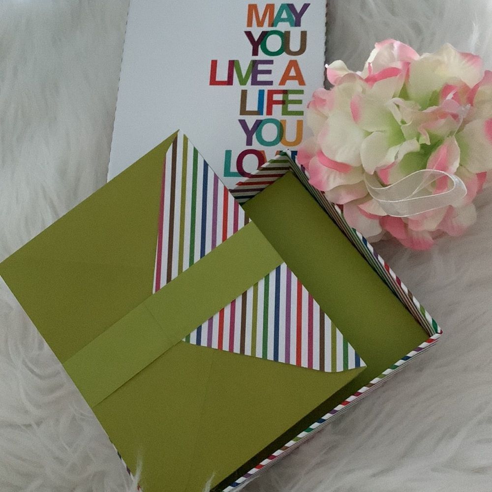 NWT, 10 Thoughtful Blank Cards with Printed Envelopes